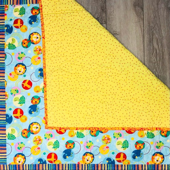 Child's Handmade Quilt - Picture 3 of 5